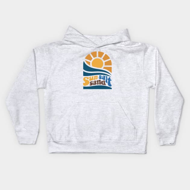 Sun Salt Sand Kids Hoodie by JOYMADS